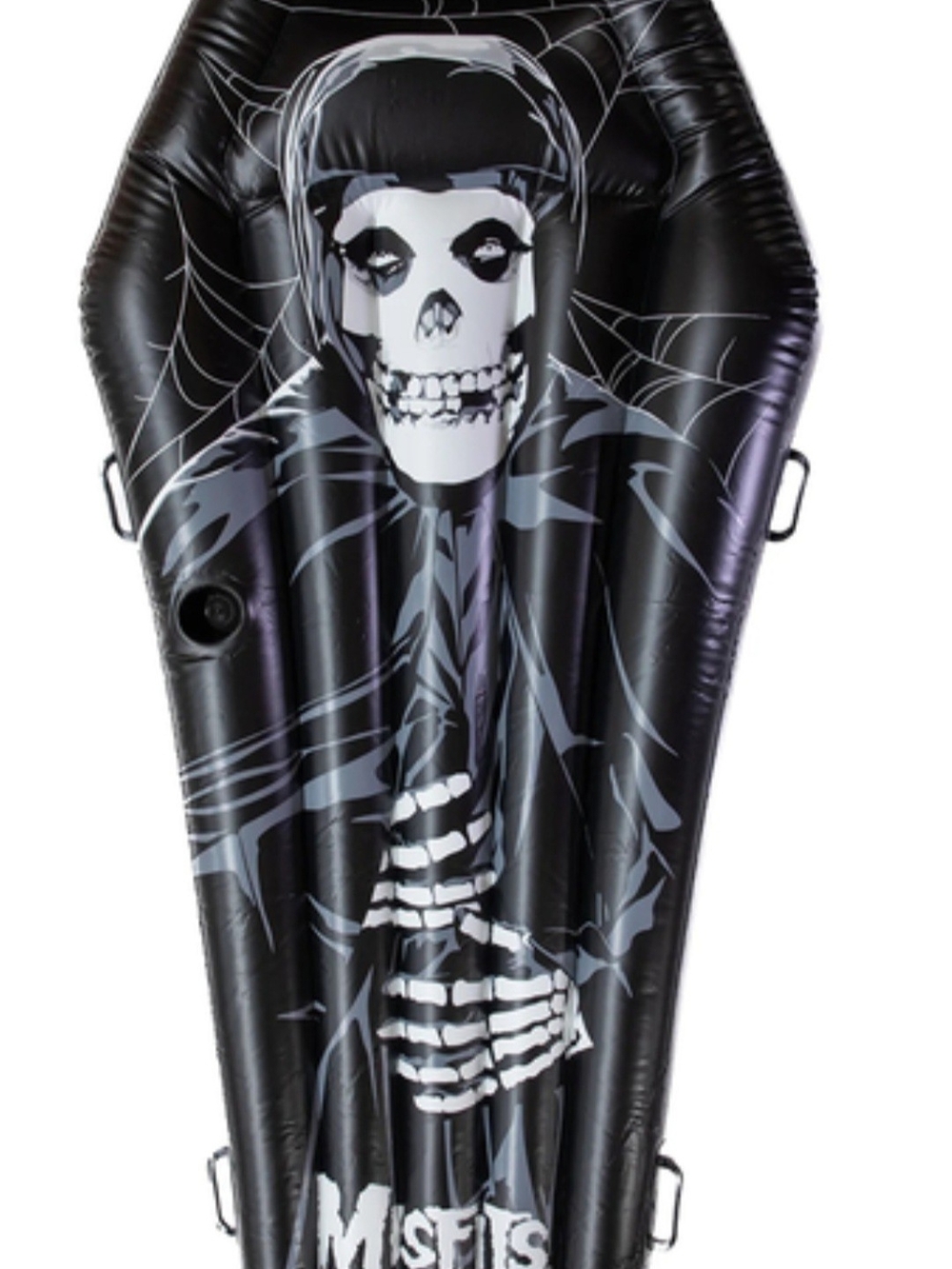 Misfits Coffin Inflatable Pool Float - Black & White